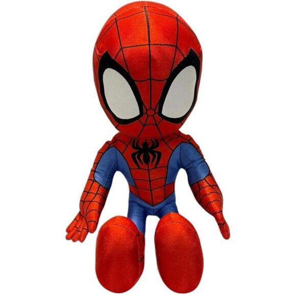 Marvel Spidey Amazing Friends 2022 Spiderman 11.75” Talking Soft Stuffed Toy - Picture 1 of 7